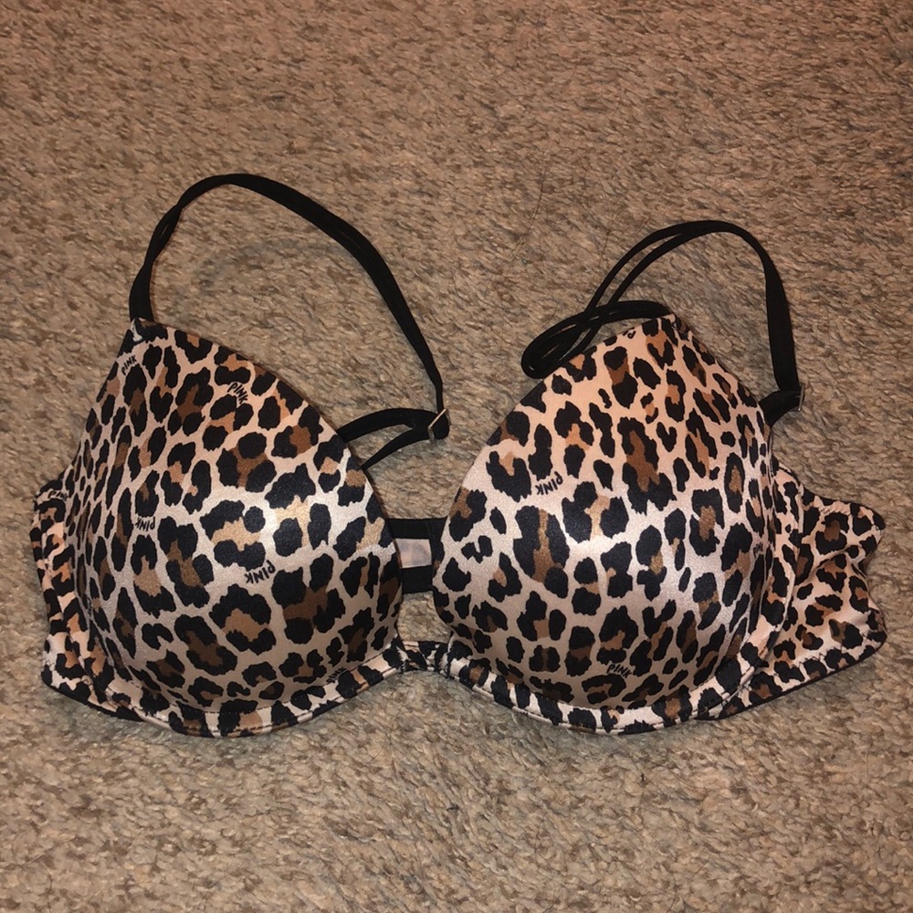 Victoria’s Secret PINK leopard print bra